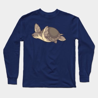 Pig-Nosed Turtle Long Sleeve T-Shirt